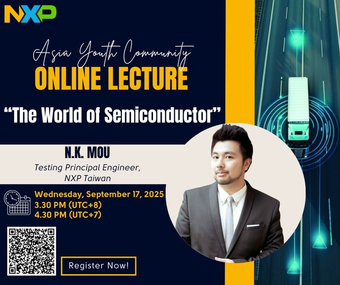 【NXP Semiconductors】Online Lecture !Image
